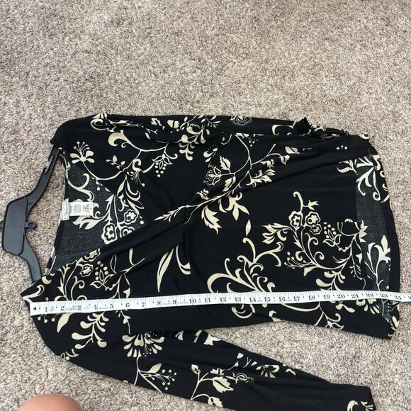 VTG Nexxen Women’s Floral Whimsygoth Long Sleeve Top XL 90s Babydoll Y2k - Picture 7 of 9